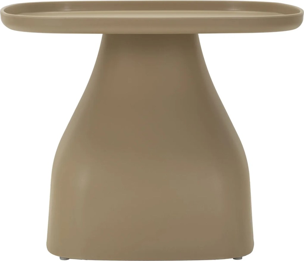MESA DE APOIO CINZA 48X48X38 CM
