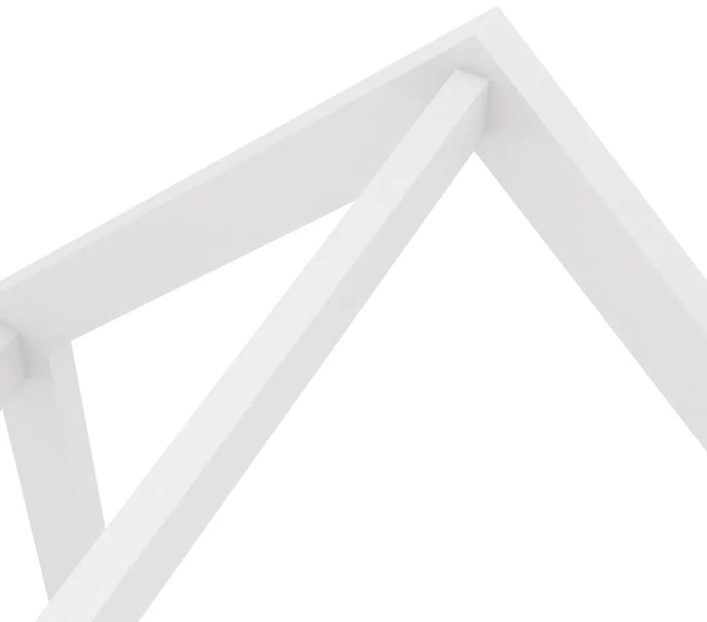 Cama para crianças c/ gavetas 90x200 cm pinho maciço branco