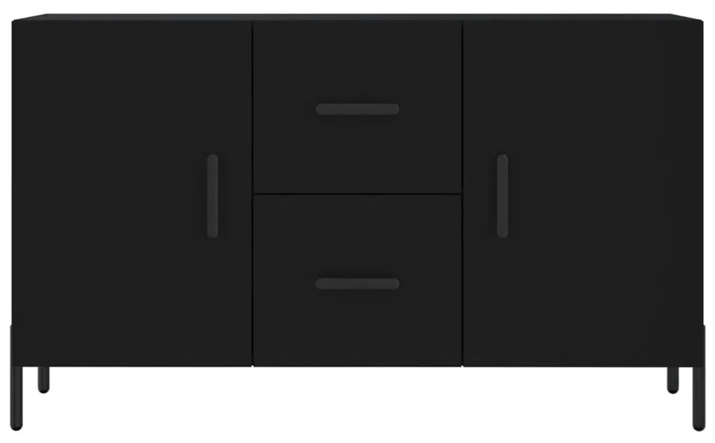 Aparador 100x36x60 cm derivados de madeira preto