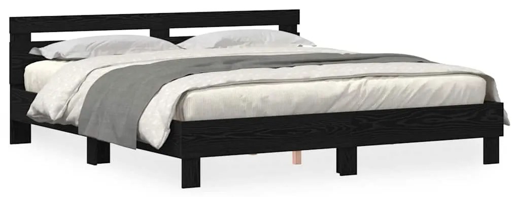 Estrado de Cama de Carvalho Carvalho Preto Madeira de Carvalho Maciça