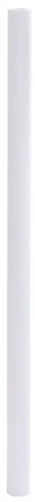 Película para janela fosca 45x500 cm PVC branco