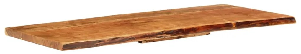 Tampo p/ móvel toucador WC 140x52x3,8 cm madeira acácia maciça