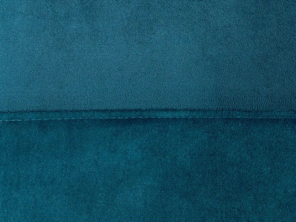 Cadeira de baloiço em veludo azul marinho ELLAN Beliani