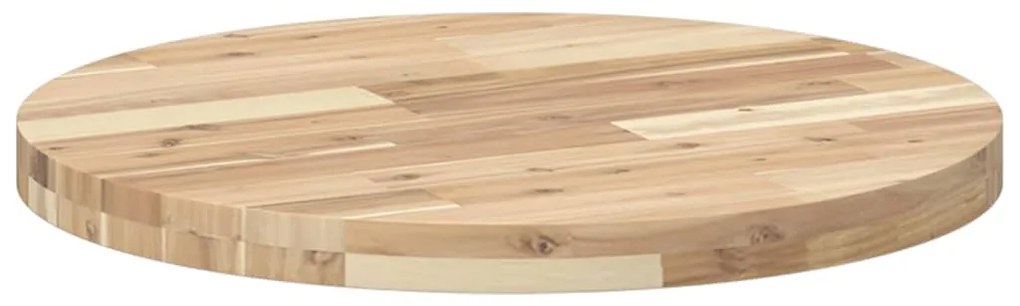 Tampo de mesa redondo Ø60x4 cm madeira de acácia maciça