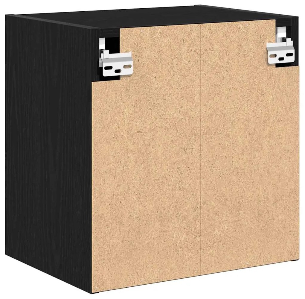 Armários de parede para garagem 2 pcs derivados de madeira