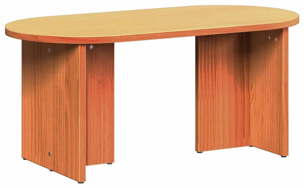 Mesa de centro Castanho-mel 80 x 39.5 x 35 cm