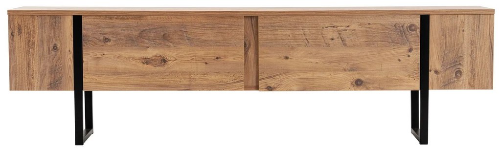 Móvel para TV Serenity – Pinho Atlântico e Preto – 180 cm x 50 cm x 29