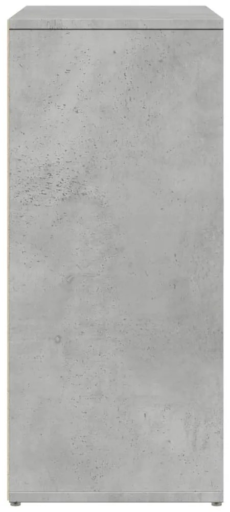 Aparador 60x31x70 cm derivados de madeira cinzento cimento