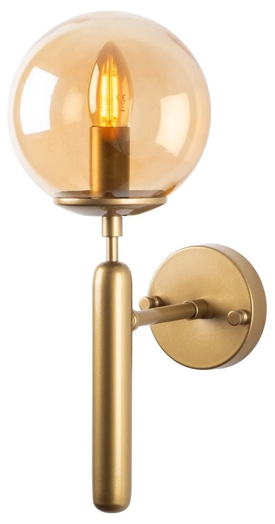 Aplique de Parede King – Dourado – 15 x 20 x 40 cm