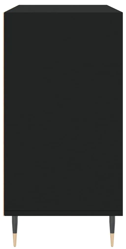 Aparador 103,5x35x70 cm derivados de madeira preto