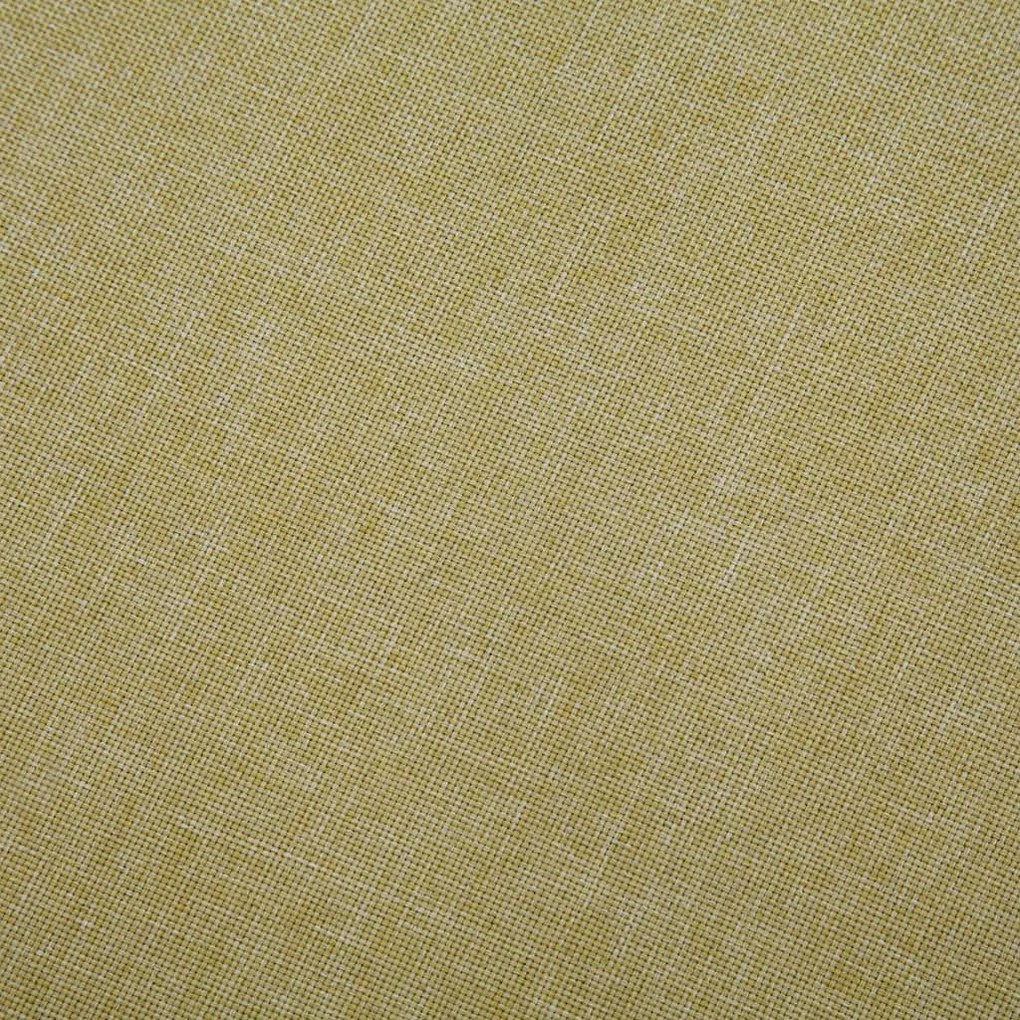Poltrona em forma de cubo tecido verde