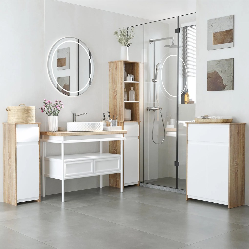 Armário Moderno – Modelo Lyon – 60x30x90 – Armazenamento Vertical – Br