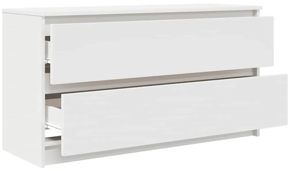 Móvel de TV 100x35x54 cm derivados de madeira branco