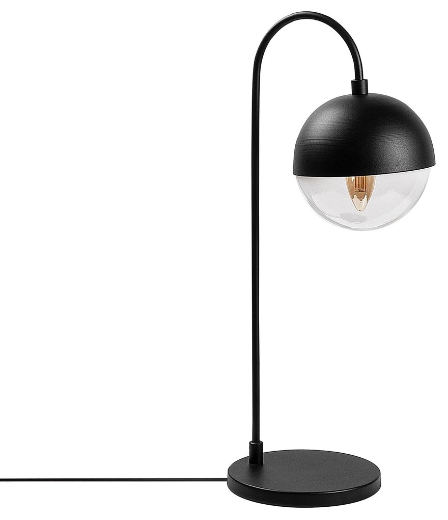 Candeeiro de Mesa Horn – Preto – 18 x 25 x 53 cm
