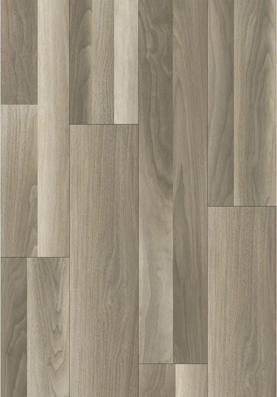 Mexen Newark  painéis vinílicos 1240 x 182 mm SPC 6,5 mm, base IXPE 1,5 mm, 4 V-Fuga, Noz - F1086-1240-182-505-4V1-02