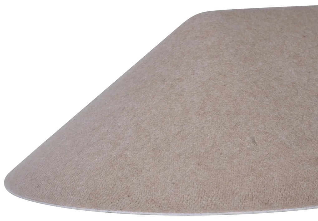 Candeeiro suspenso moderno bege com LED regulável em 3 níveis - Dani