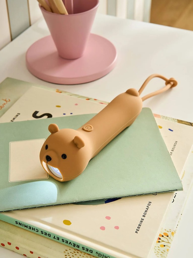 Luz de presença lanterna urso canela