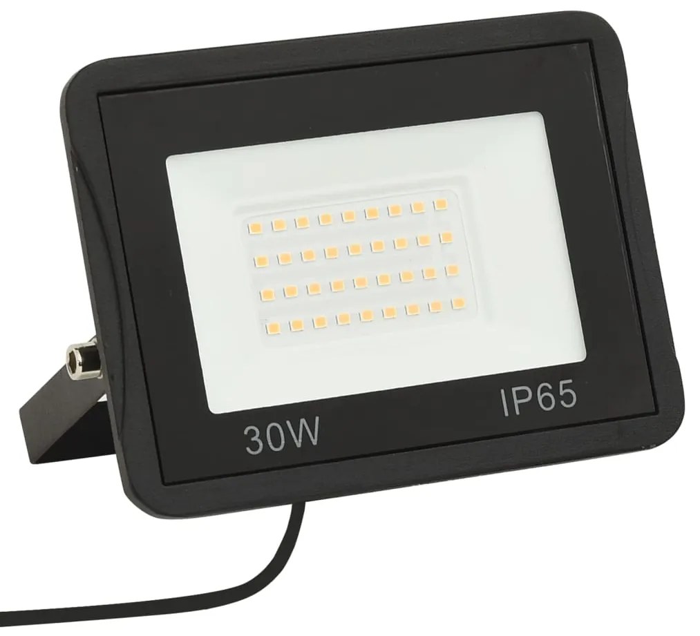 Projetor c/ iluminação LED 30 W branco quente