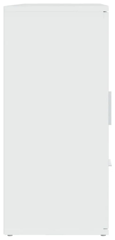 Aparador 91x29,5x65 cm derivados de madeira branco