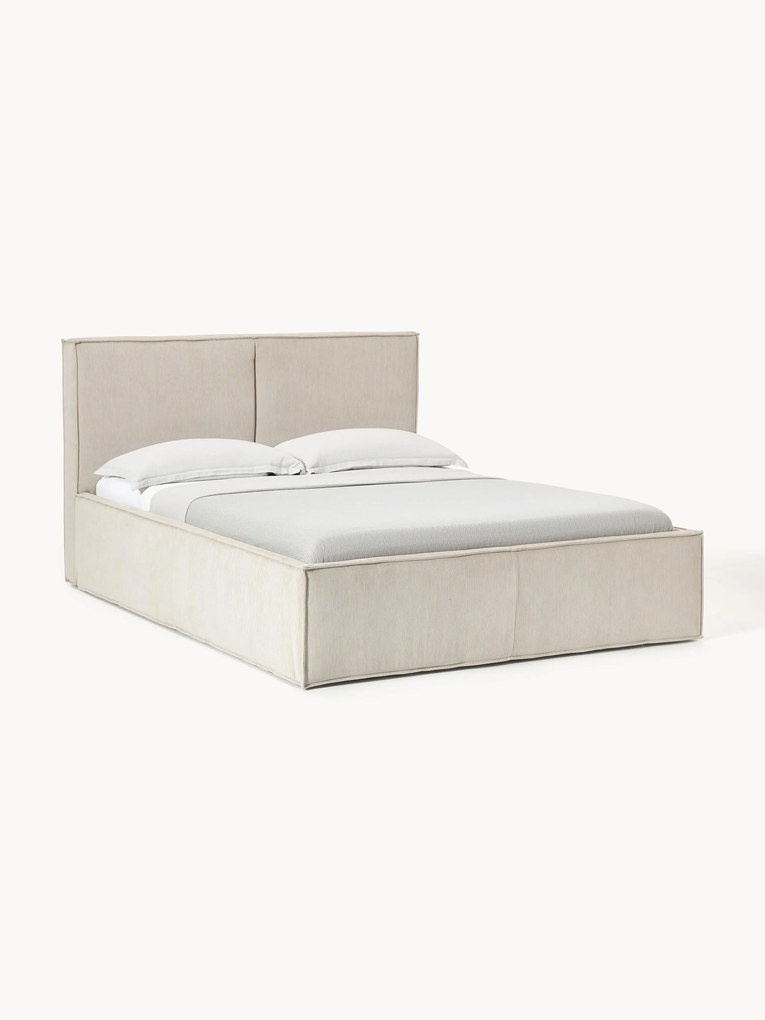 Cama estofada em bombazina Dream
