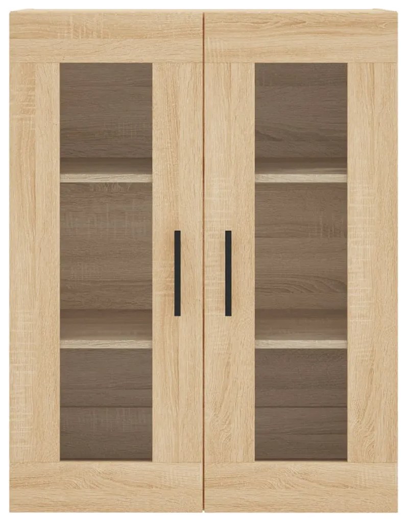 Armário alto 69,5x34x180 cm derivados de madeira cor sonoma