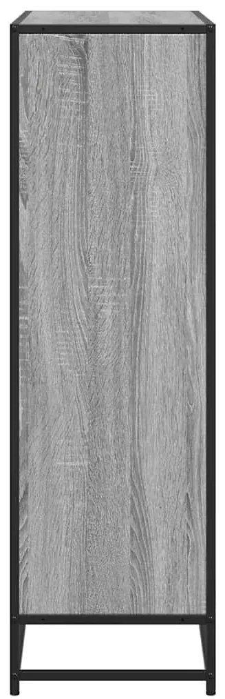 Estante 97,5x33x107,5 cm derivados madeira/metal cinza sonoma