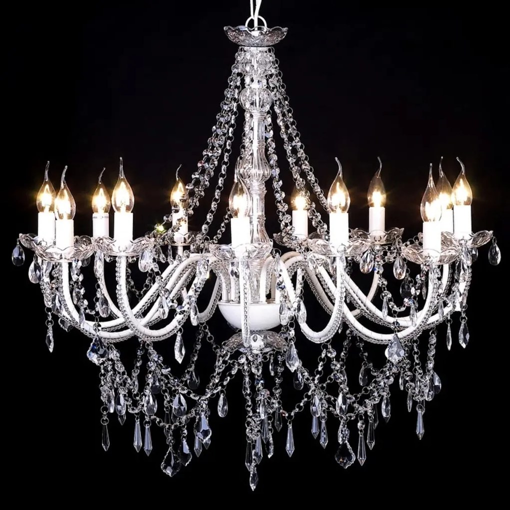Candelabro com 1600 Cristais