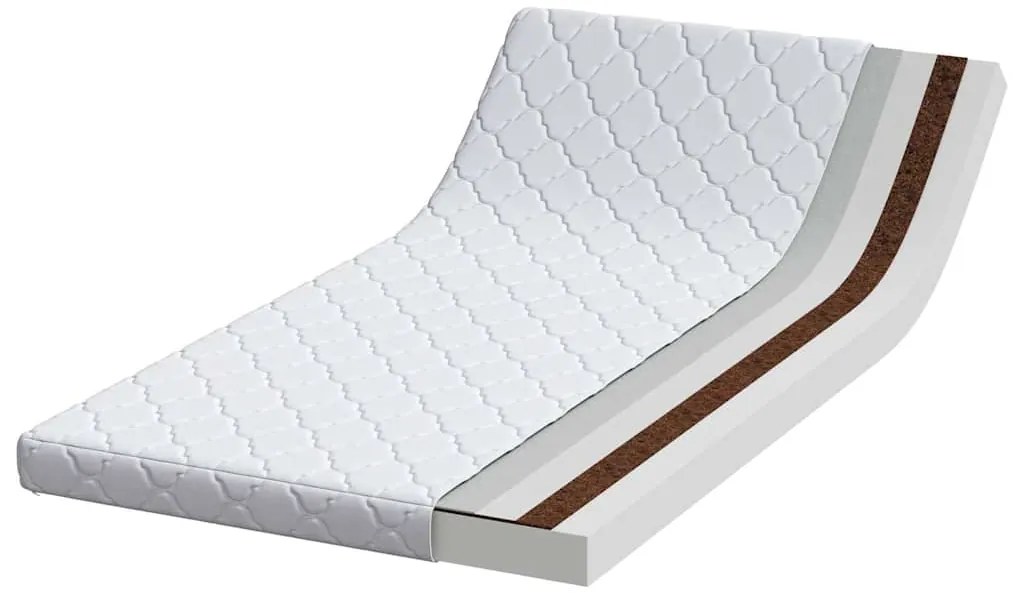 Colchões Branco 200 x 100 cm Tecido 100% poliéster