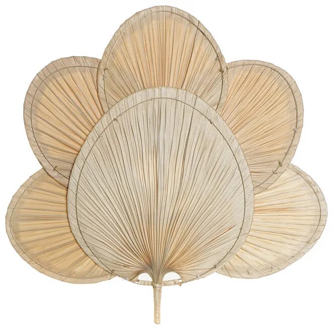 Decoração de Parede Dkd Home Decor Fibra (72 X 6 X 72 cm)