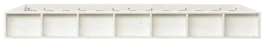 Estrutura de cama 140x190 cm branco