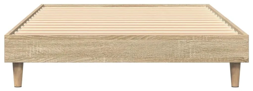 Estrutura cama s/ colchão derivados de madeira carvalho sonoma