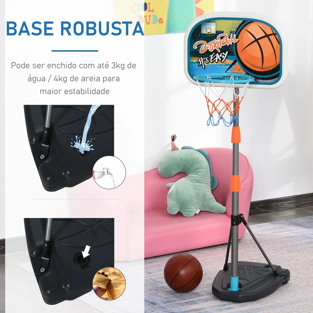 Mini Bola de Basquetebol com Cesto LED ao Melhor Preço