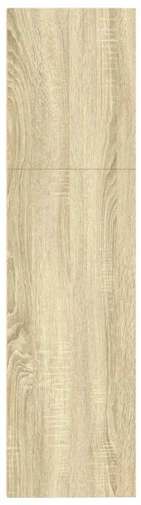 Estante 80x30x114 cm derivados de madeira carvalho sonoma