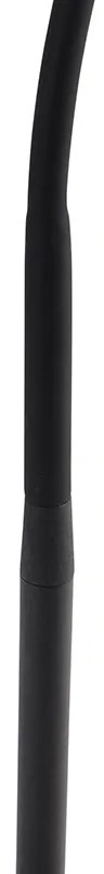 Candeeiro de Mesa Design Preto c/ LED e Dimmer Tátil - Palka Design