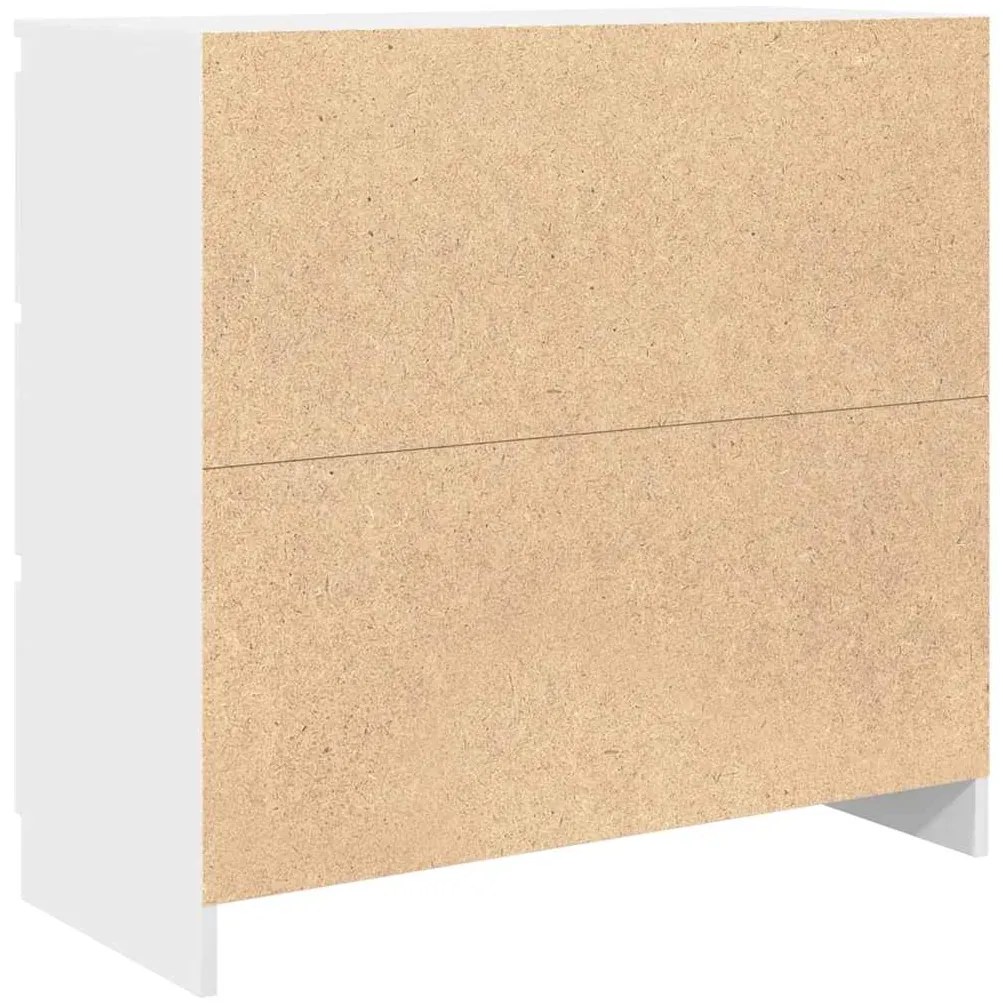 Aparador 80x35x76 cm derivados de madeira branco