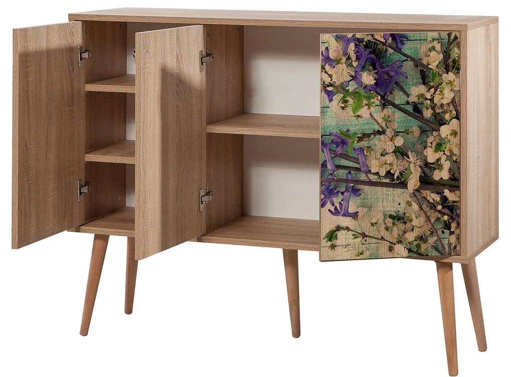 Consola Mega – Carvalho Sonoma – 120x90x36 cm
