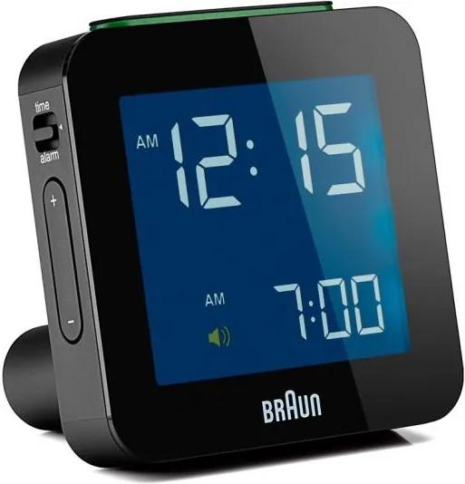 Relógio-Despertador Braun BNC-009 LCD - Preto