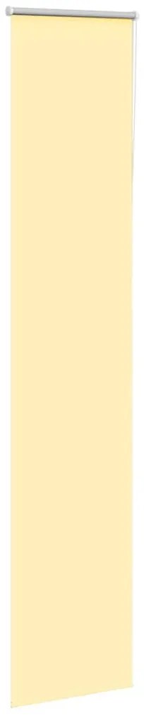 Persiana de enrolar 50x210 cm largura tecido 45,7 cm poliéster
