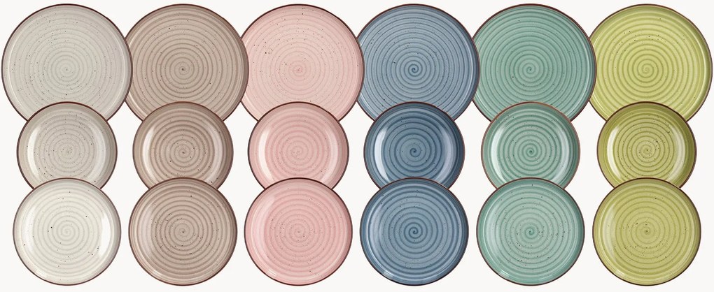 Conjunto de loiça em porcelana Urban, 6 pessoas, conjunto de 18
