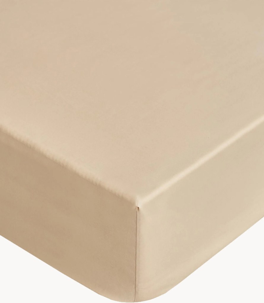 Lençol com elástico Denise Beige