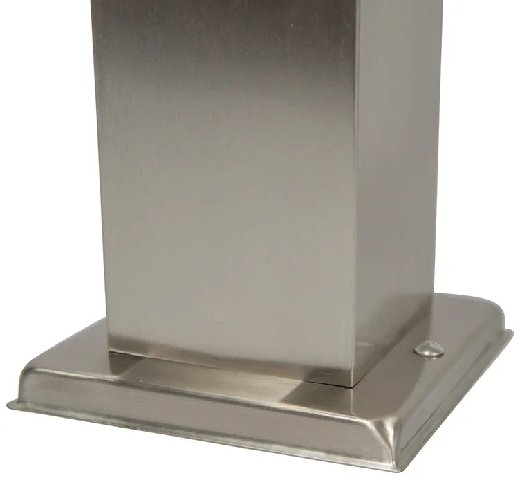 Candeeiro exterior inteligente 45 cm aço incl. Wifi P45 - Malios