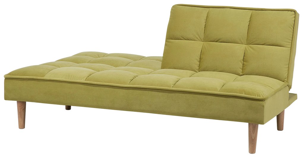 Sofá-cama verde SILJAN Beliani