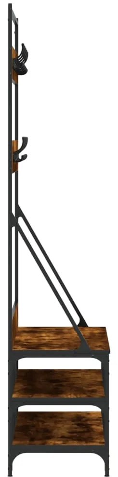 Conjunto de Entrada - Bengaleiro c/ arrumação de calçado 100x40x184cm