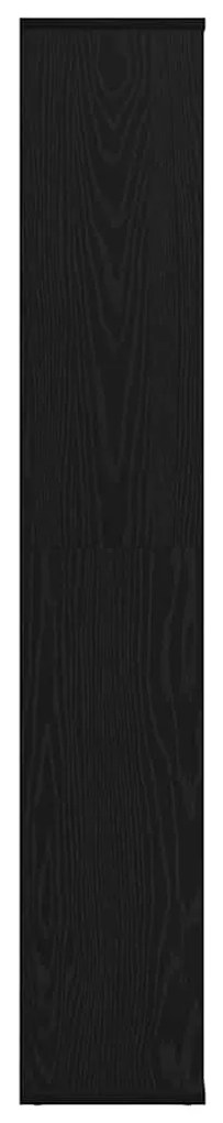 Divisor de Ambiente Carvalho preto 100 x 24 x 140 cm