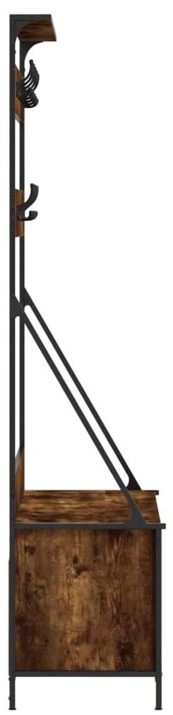 Conjunto de Entrada - Bengaleiro c/ arrumação de calçado 100x41x184cm