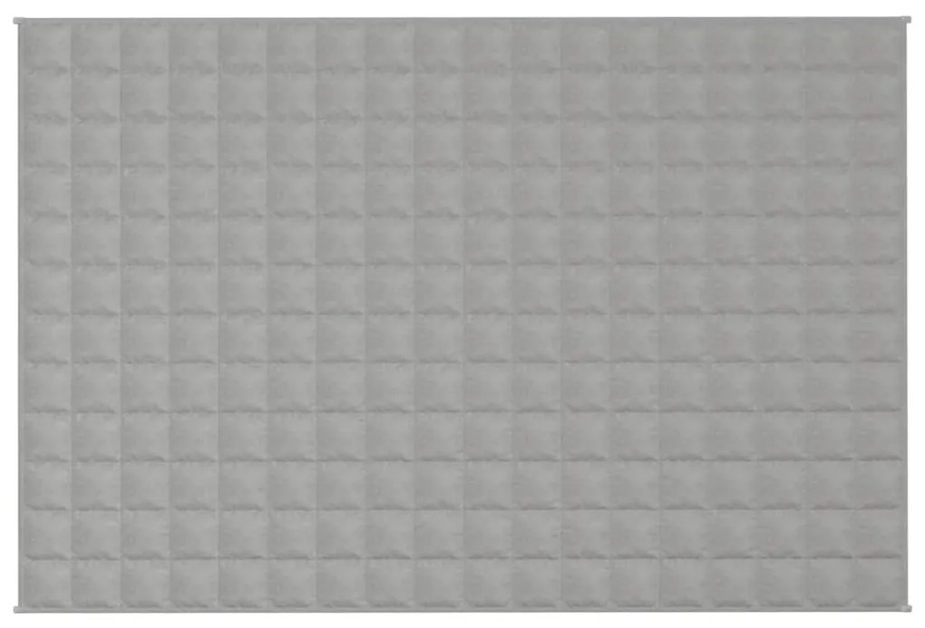 Manta pesada 5 kg 122x183 cm tecido cinza