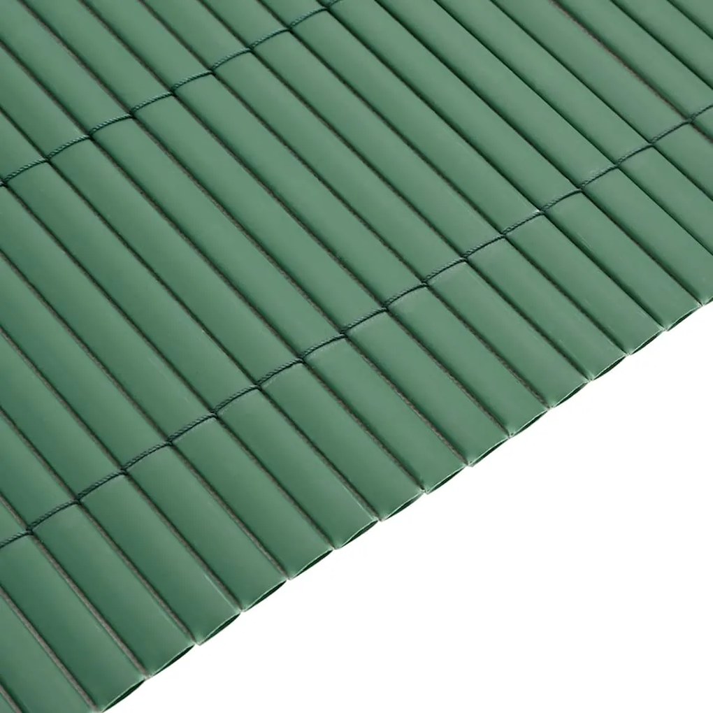 Cerca de jardim dupla face verde 1,8x3 m PVC
