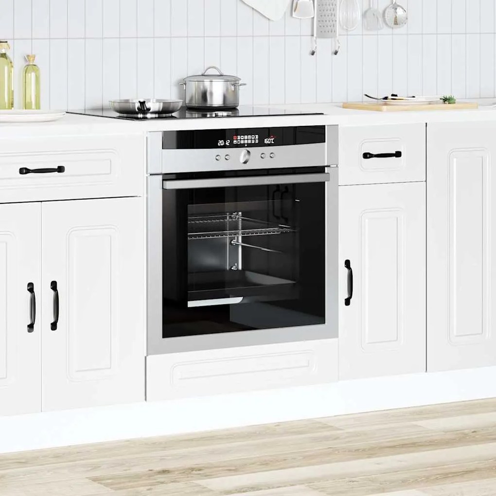 Armário forno Kalmar derivados de madeira branco