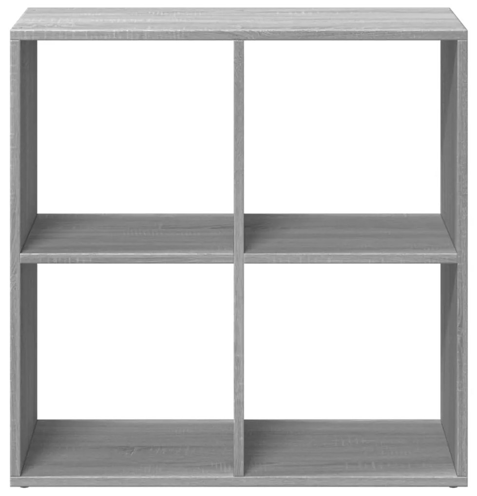 Estante divisória 69,5x29x69,5 cm deriv. madeira cinza sonoma