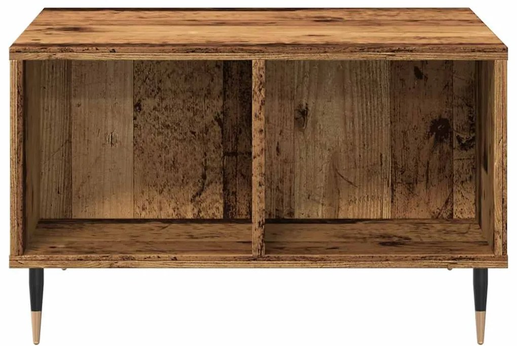 Mesa de centro 60x50x36,5 cm derivados de madeira madeira velha